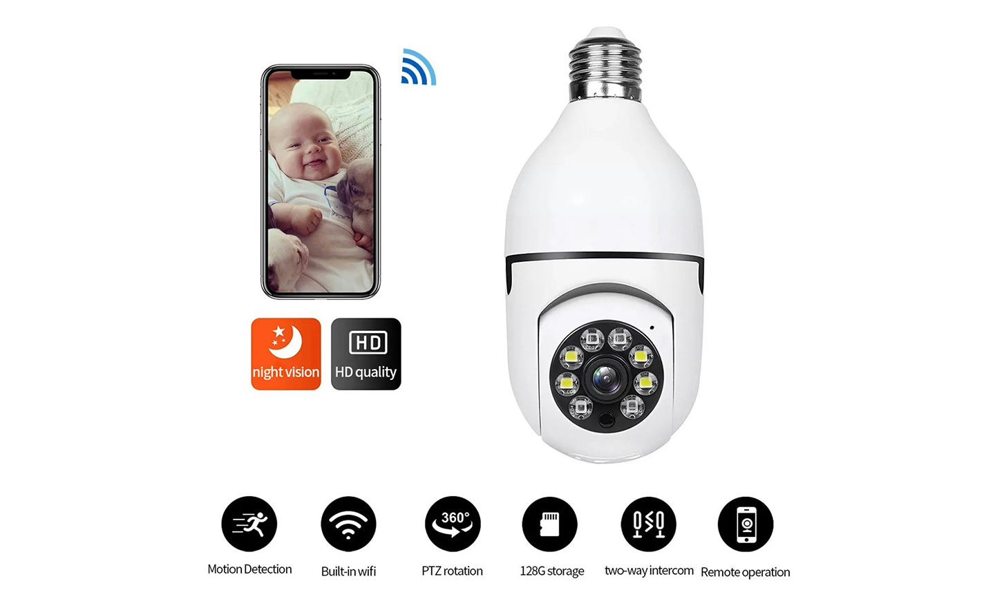 PRO Wifi Smart Net Bulb Camera