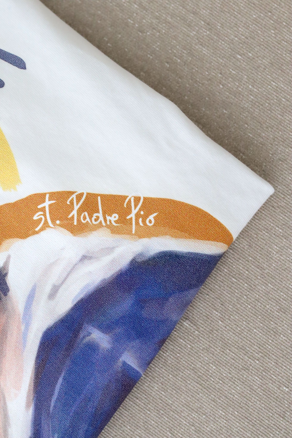 Minijatura: Majica kratkih rukava PADRE PIO, unisex majica, off-white