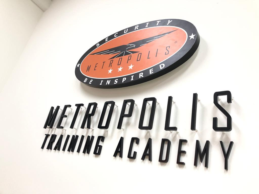 Metropolis Training Academy Signage
