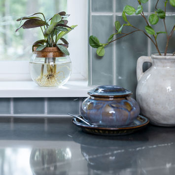 Window close up illustrating tile to window transition.