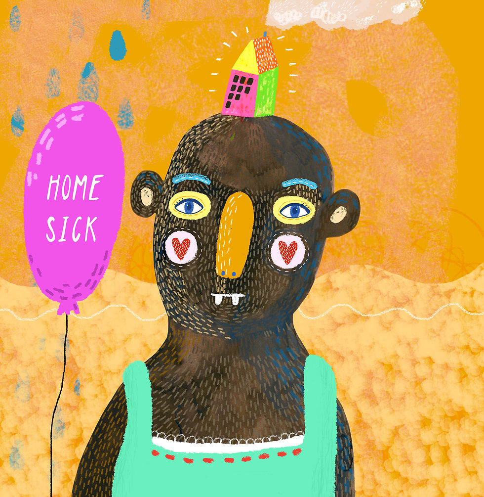 homesick