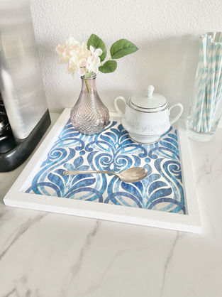 DIY Dollar Tree Tray Craft