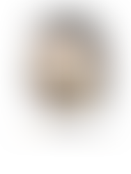 Ornate brass frame with vintage floral print