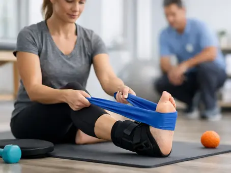 Safe Rehab Exercises After an Ankle Sprain
