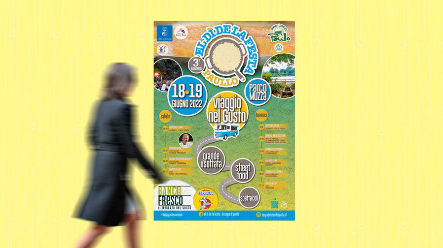 ProLocoPaullo EL DI DE LA FESTA 2022 AFFISSIONE