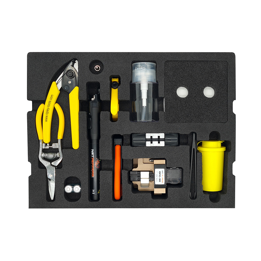 NetPeppers Fiber Optic Tool Case NP-FIBER-KIT213