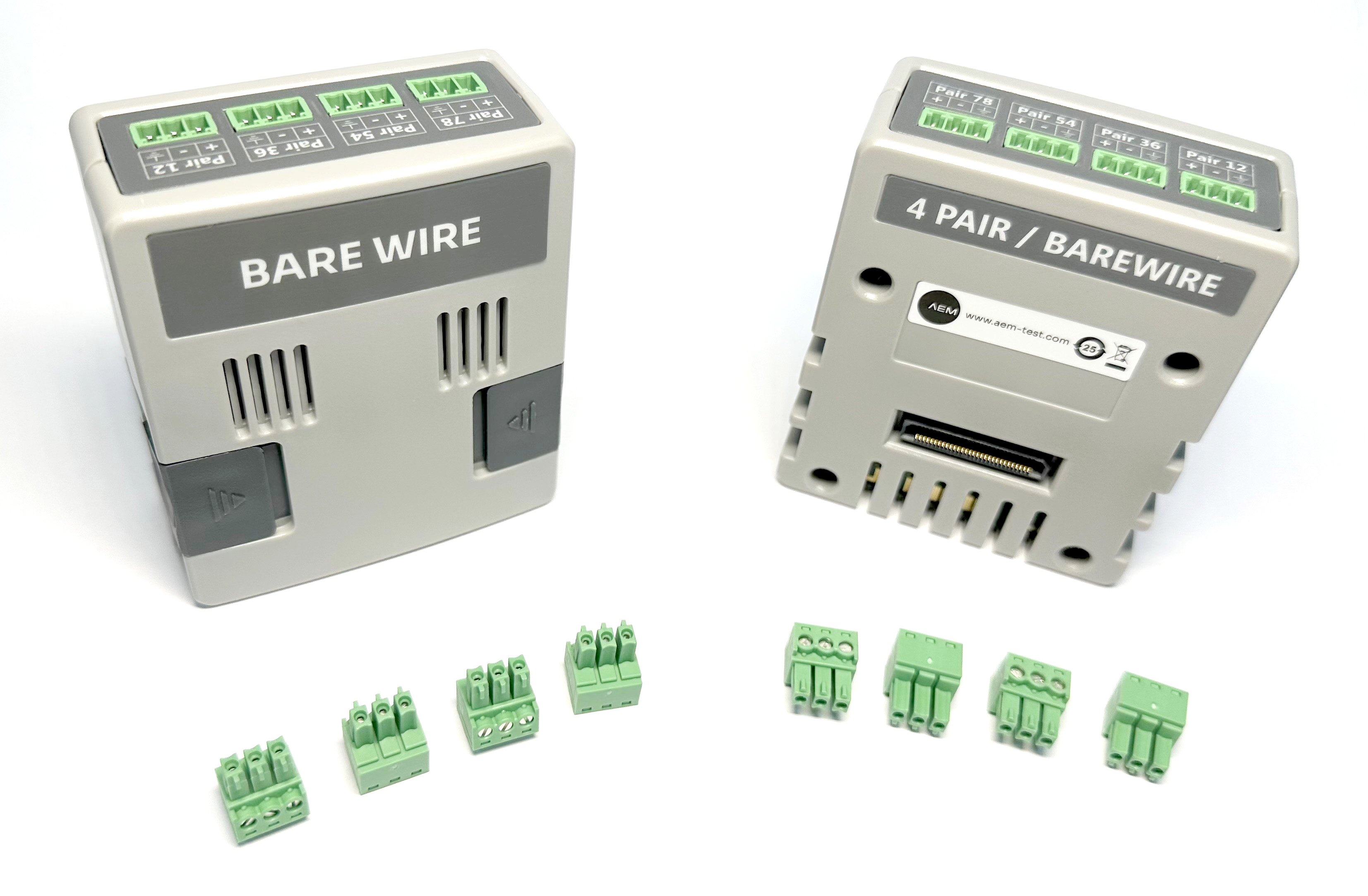 AEM Bare-Wire Test Adapter Pair with Wago Terminals (4-Pair)