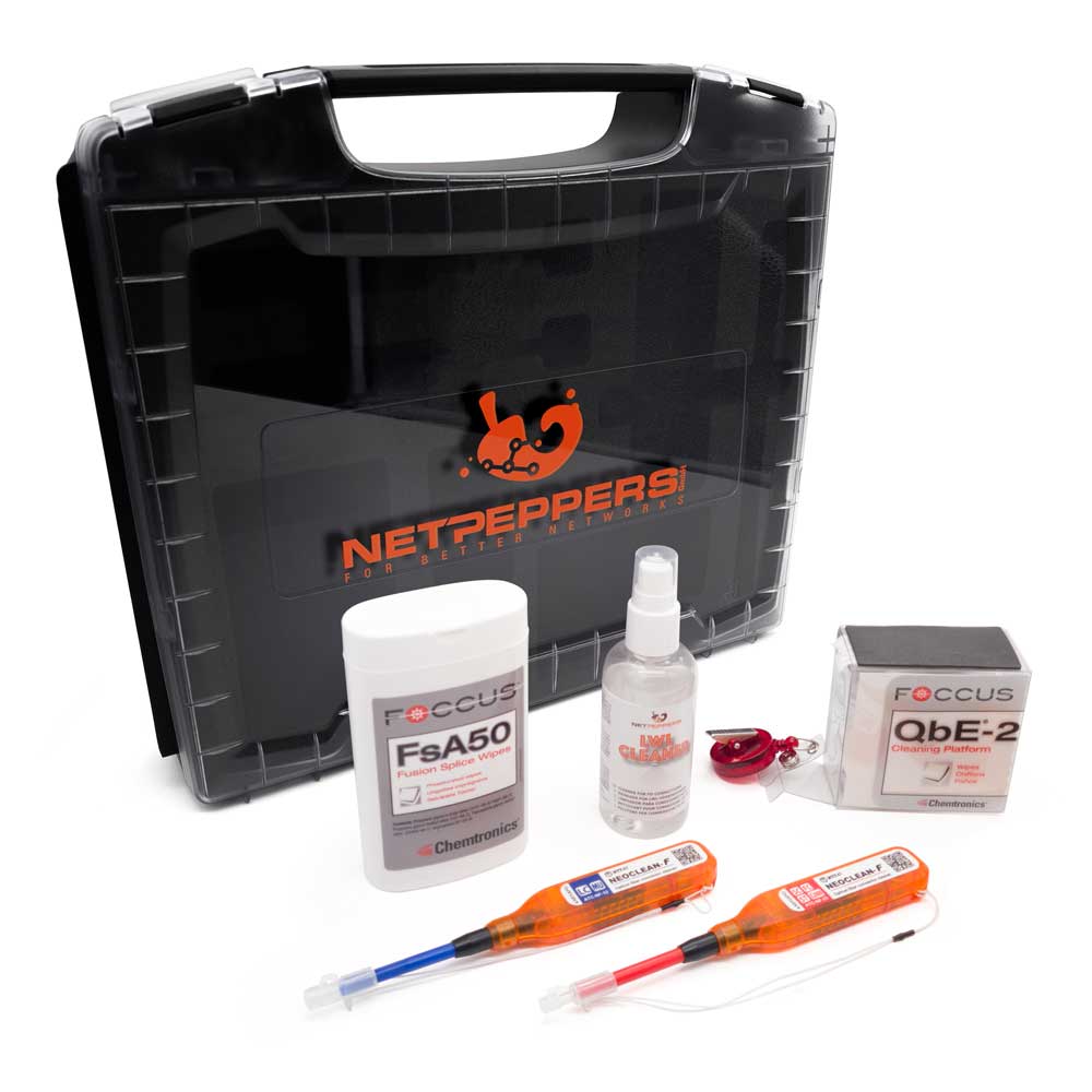 NetPeppers Fiber Optic Cleaning Case