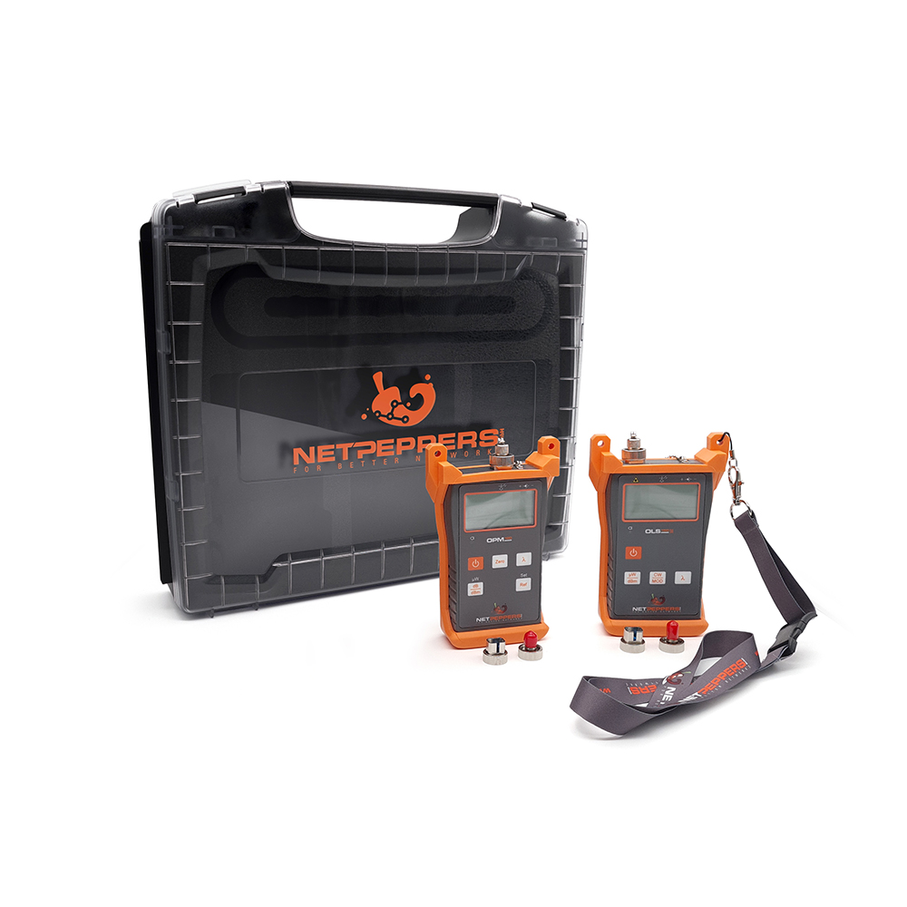 NetPeppers OLT100 SM Fiber Attenuation Measurement Kit
