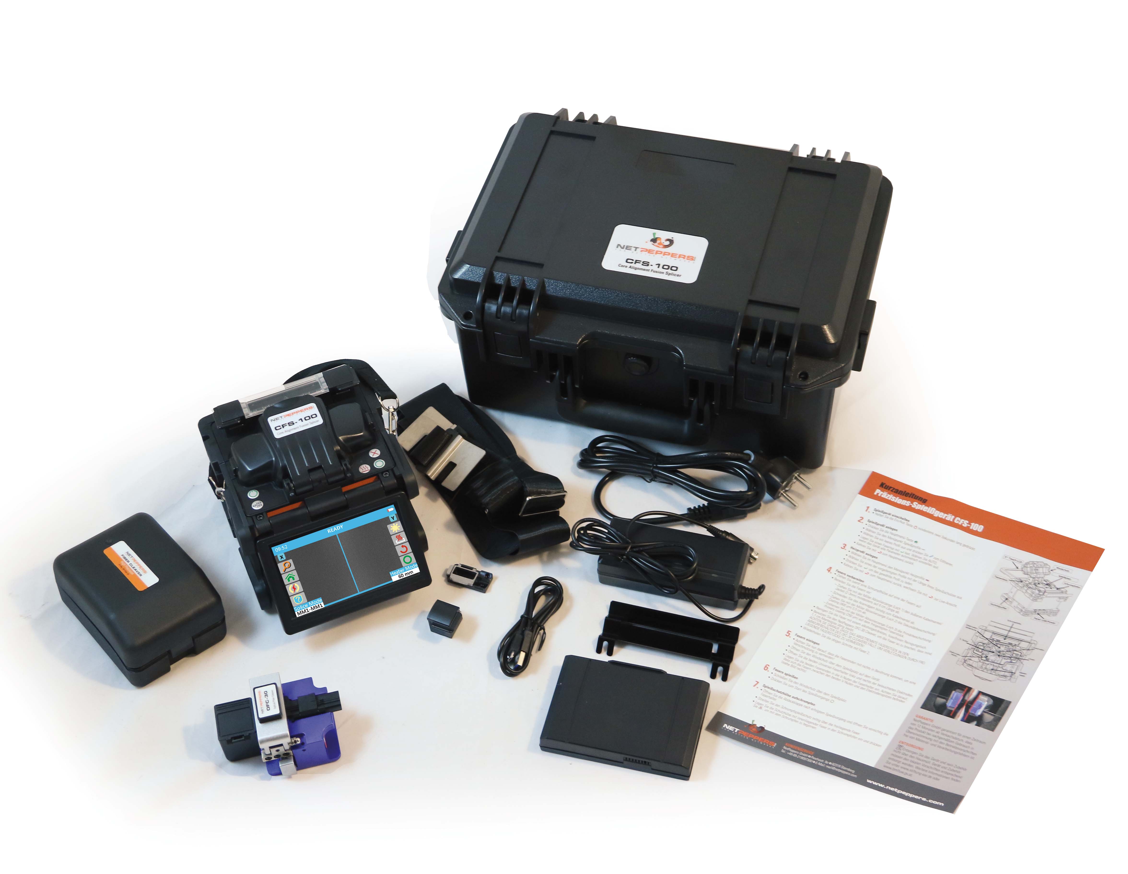 NetPeppers CFS-100 Optical Fusion Splicer