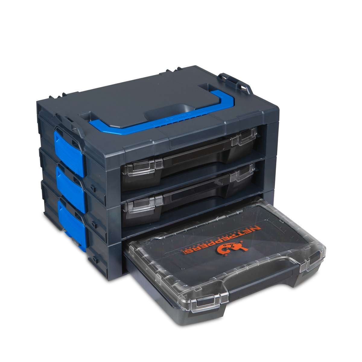 NetPeppers Sortimo-Compatible Rack Insert for I-Boxx 72