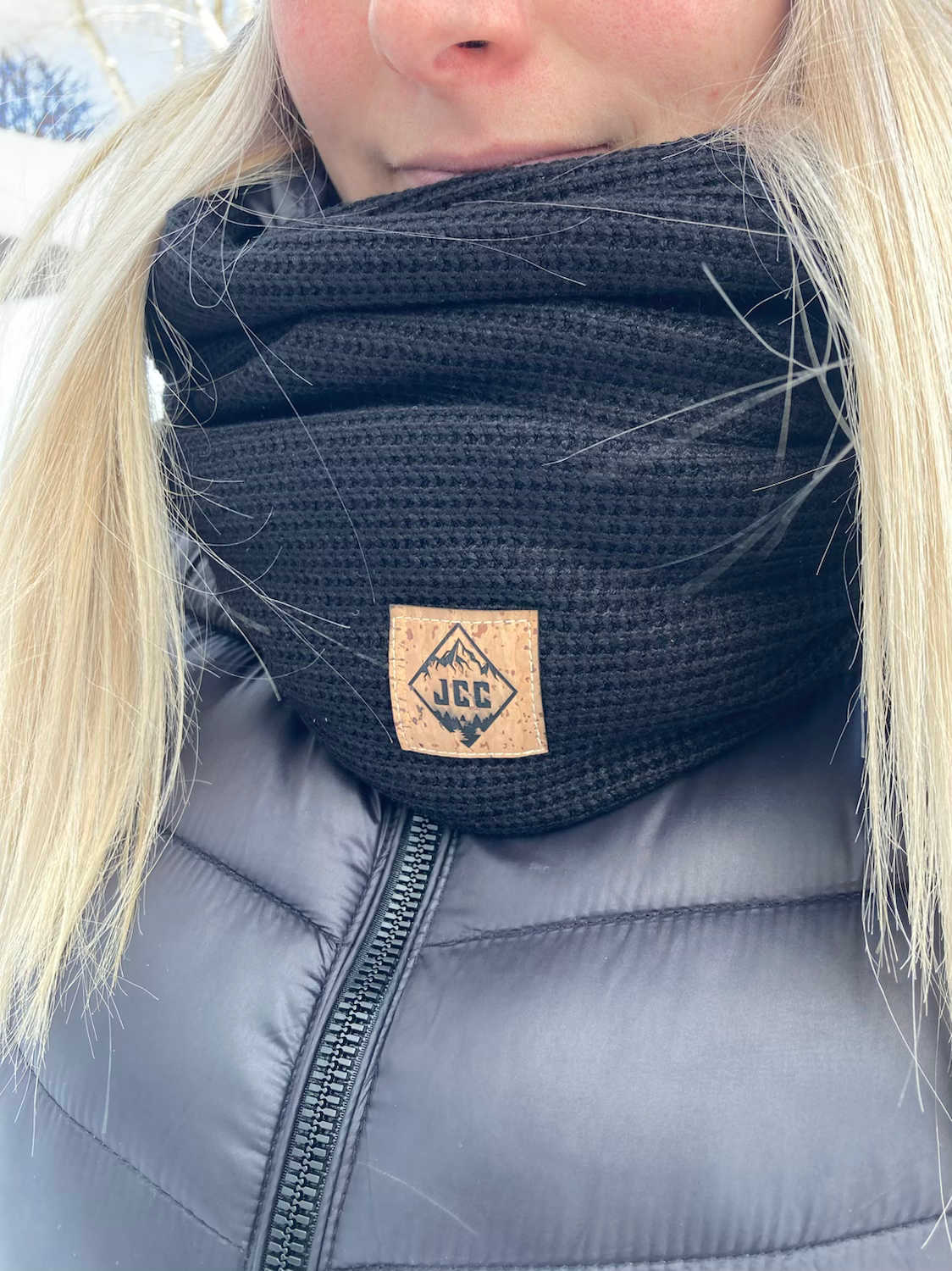 Foulard infini en tricot -- 2 couleurs disponibles