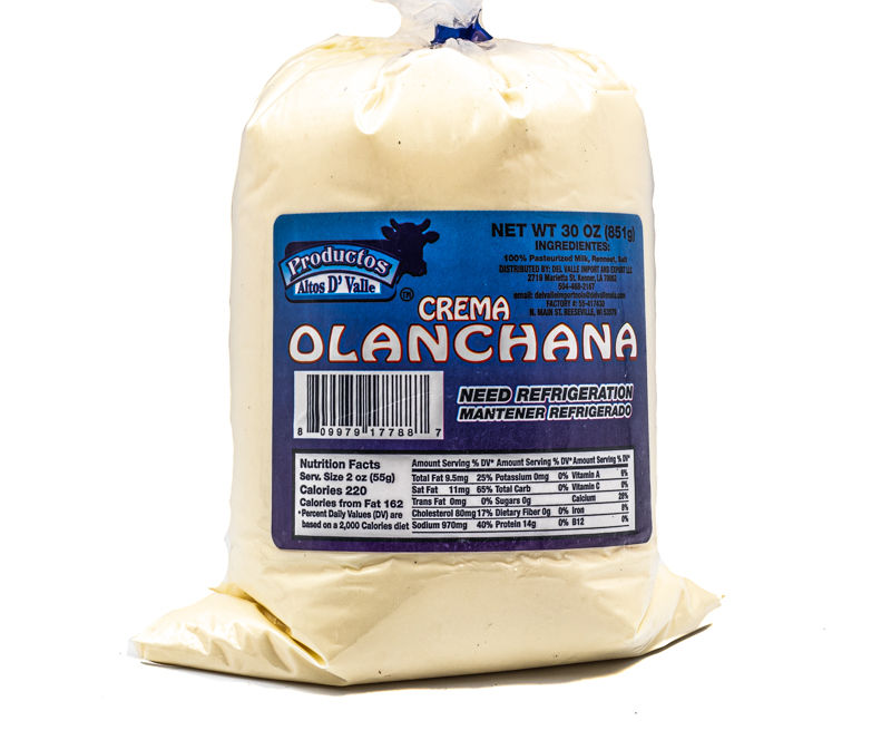 Crema Olanchana Del Valle – 30 oz