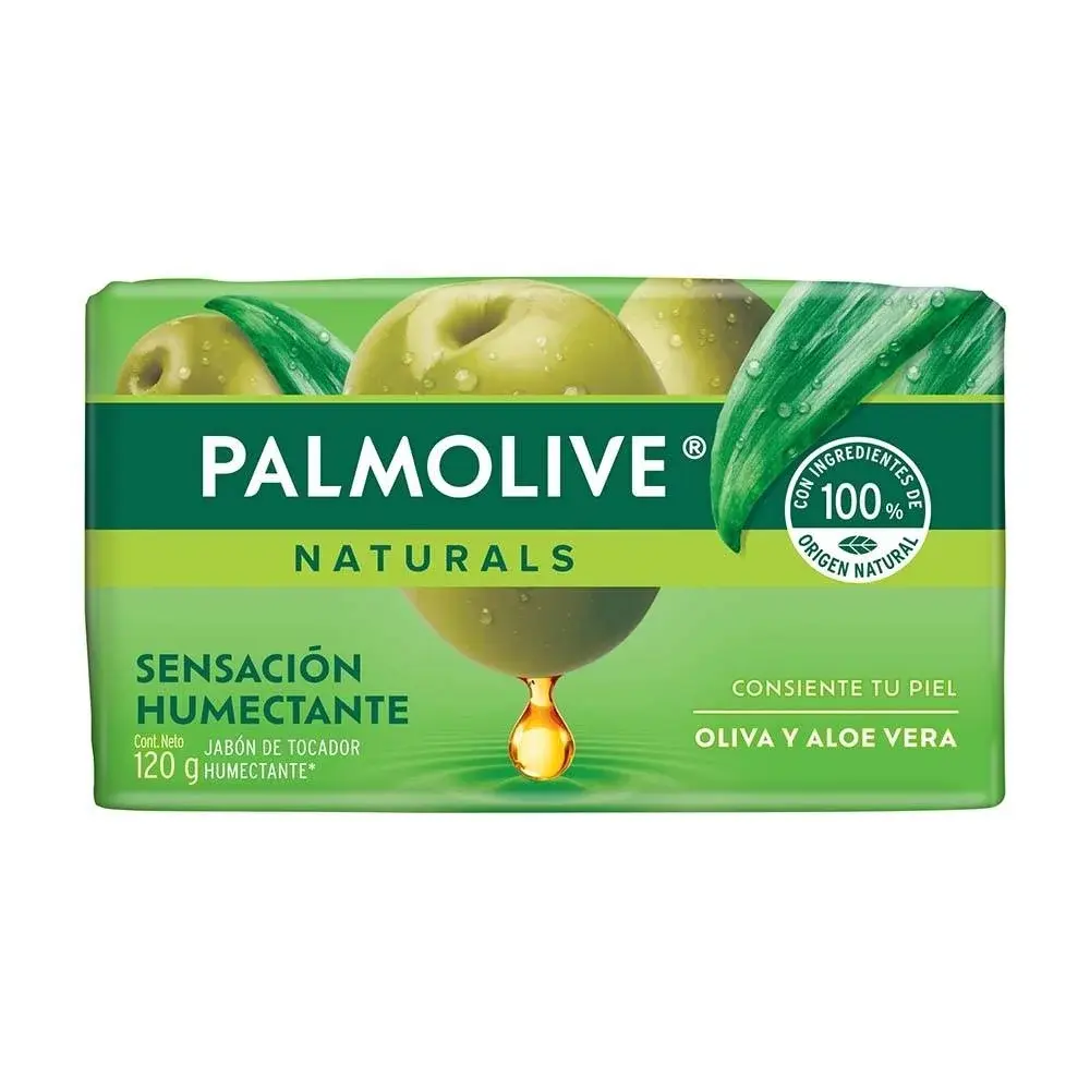 Palmolive Naturals- Oliva y Aloe Vera (120 g)