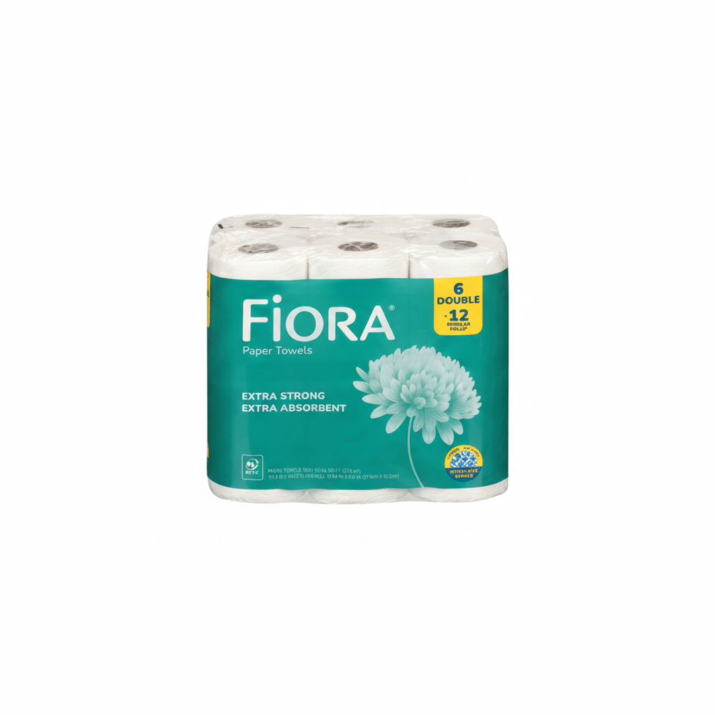 Fiora Extra Strong 6 Rollos Dobles