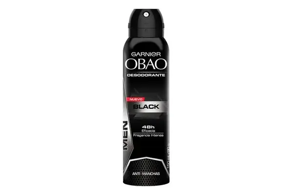 Garnier OBAO Men Black - Desodorante en Spray (150 mL)