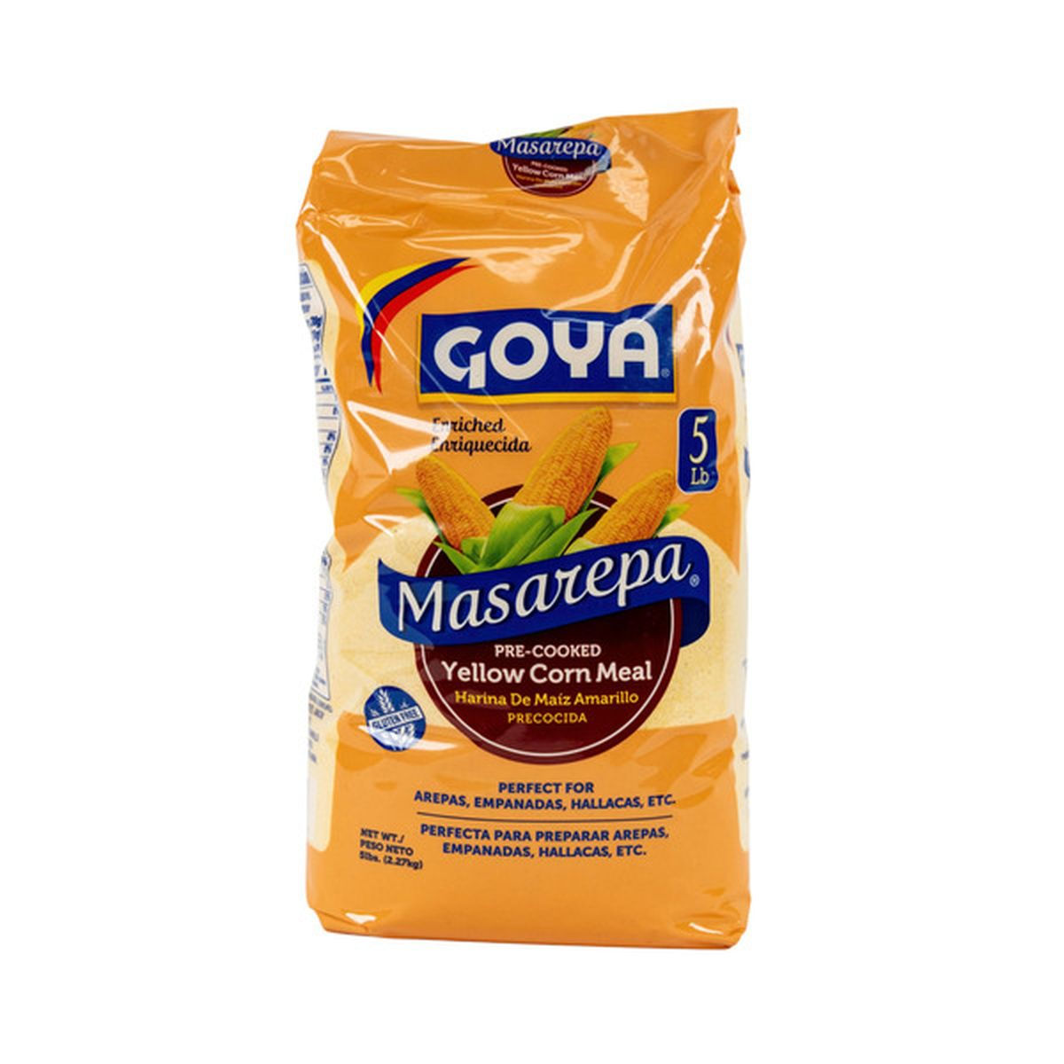 Goya Masarepa Harina de Maíz Amarillo 5 lb