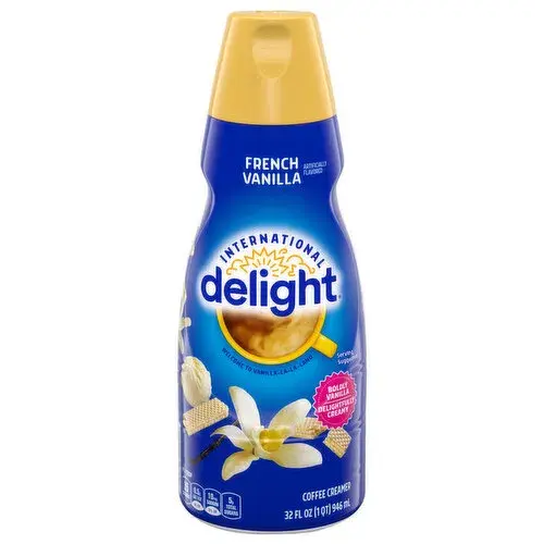 Delight Crema Sabor Vainilla 32 oz