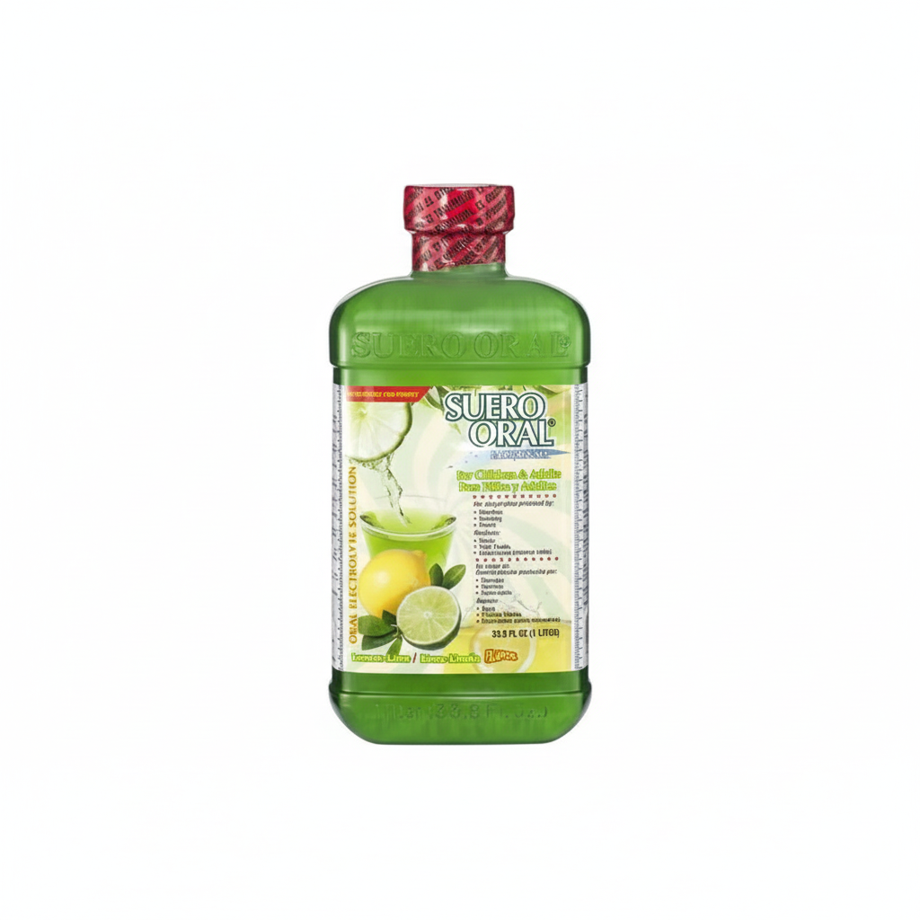 Suero Oral Sabor Limón-Lima– 33.8 fl oz (1 L)