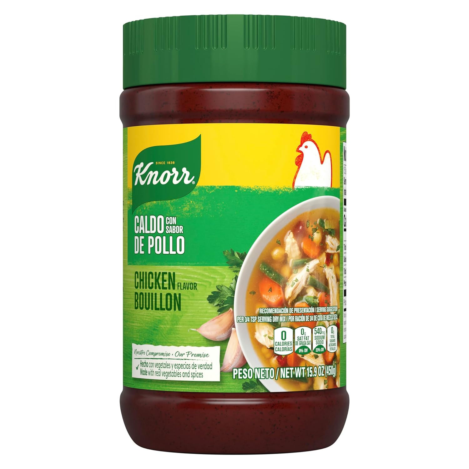 Knorr Caldo con Sabor a Pollo (15.9 oz / 450 g)