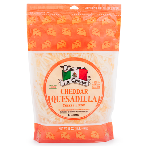 La Chona Cheddar Quesadilla - 16 oz (453 g)