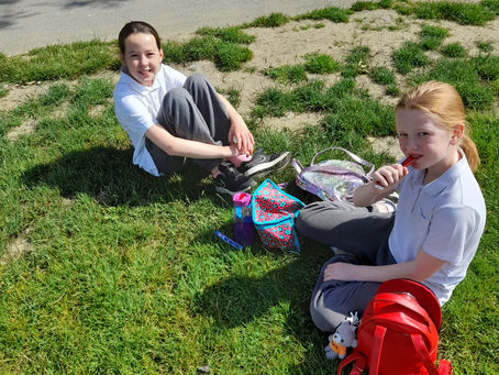 4th Class had great Fun in Corkagh Park 29/6