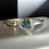Thumbnail: Blue and gold desire bangle