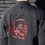Thumbnail: Denim Jacket Red Skull Black