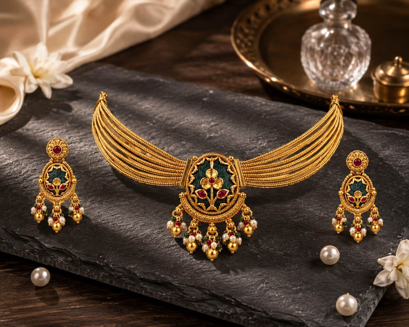 Nazakat Necklace Set