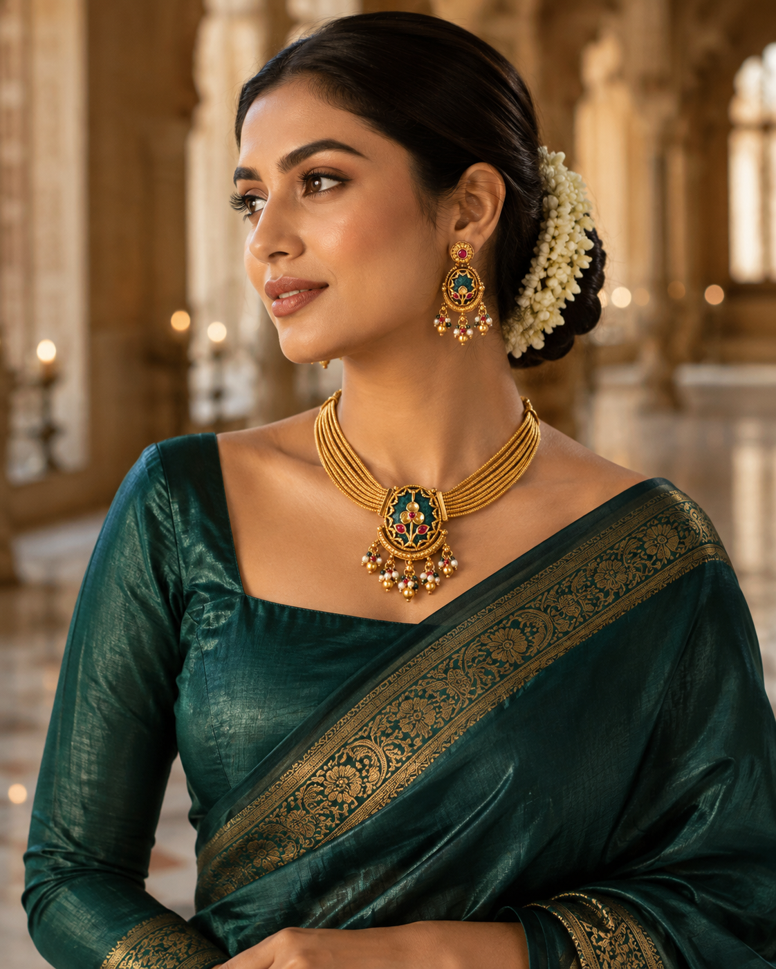 Nazakat Necklace Set