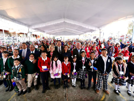 ¡SEP inicia la entrega de lentes gratuitos a niños de primaria!