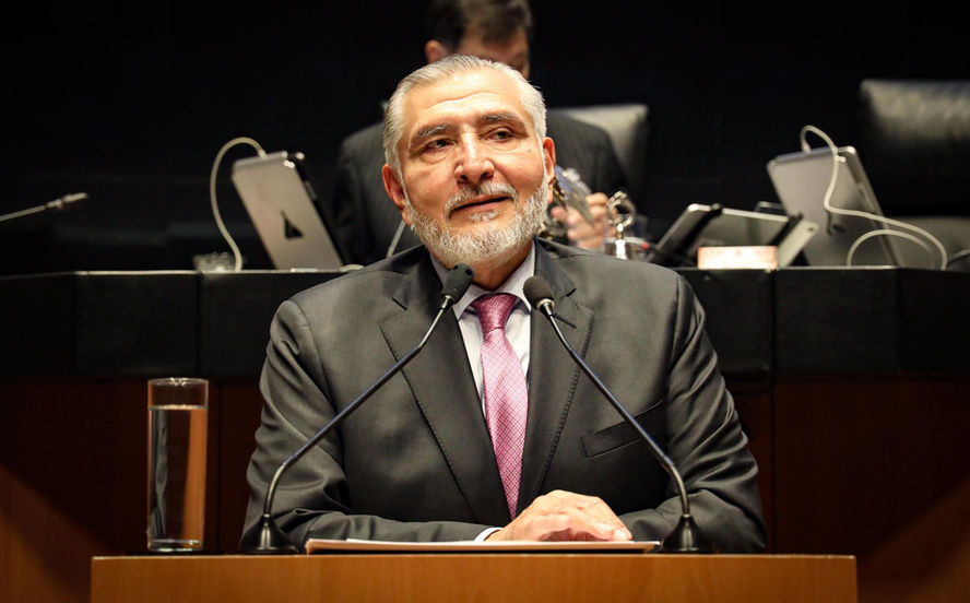 Adán Augusto se defiende por el caso 'La Barredora'