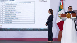 Sin listas de pluris ni PREP: Así es la Reforma Electoral de Sheinbaum