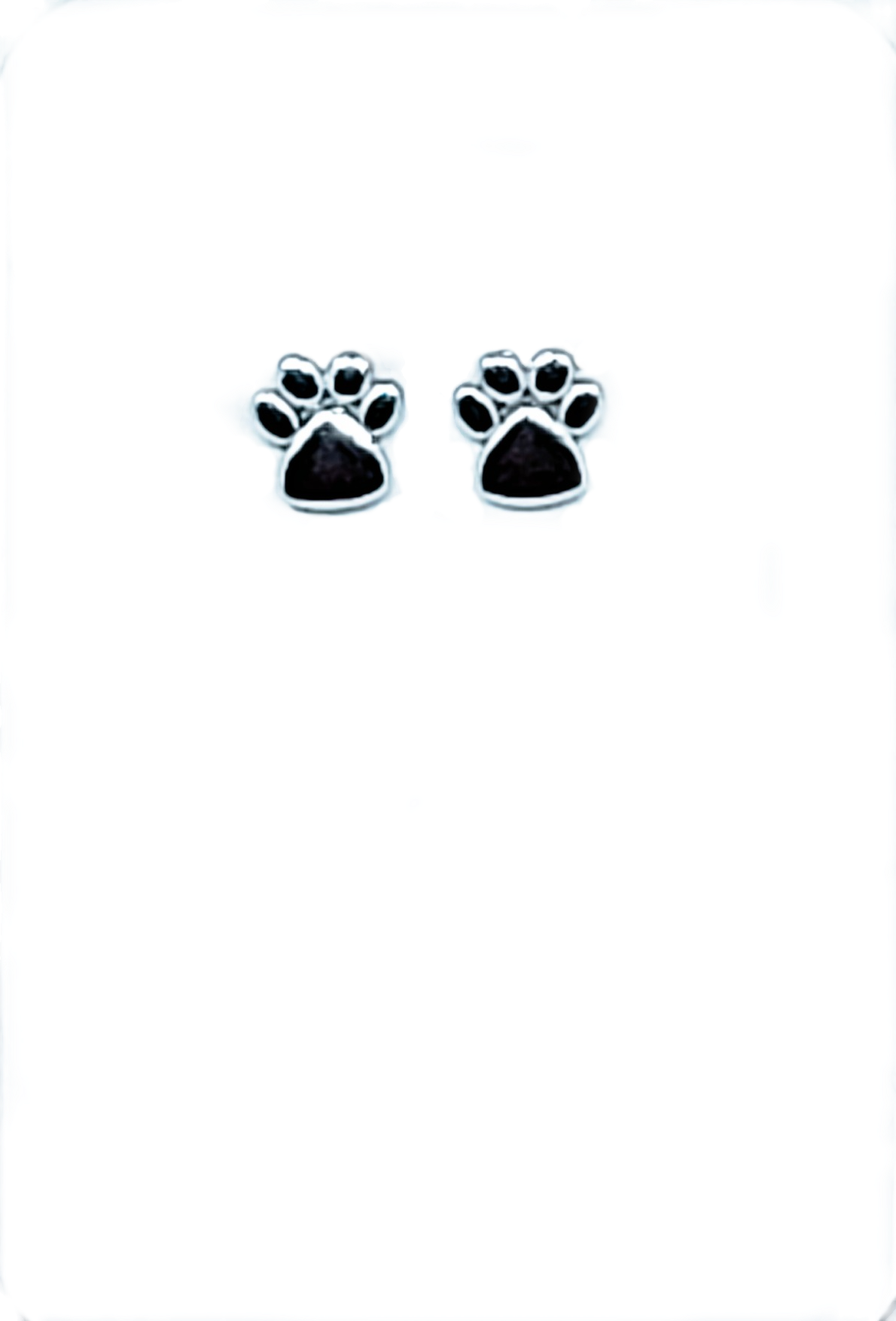 Pendientes huellita (Plata 925)