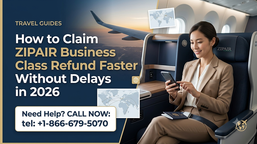 How to Claim ZIPAIR Business Class Refund Faster Without Delays in 2026