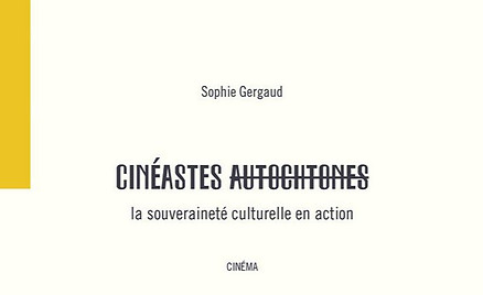 Couverture livre Cinéastes autochtones