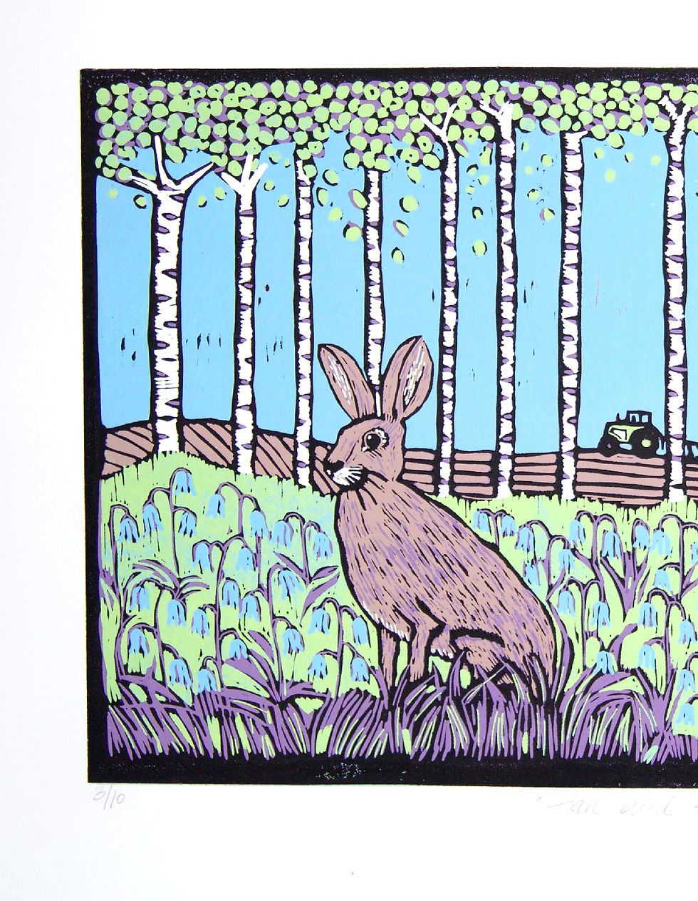 Thumbnail: Hare and Bluebells