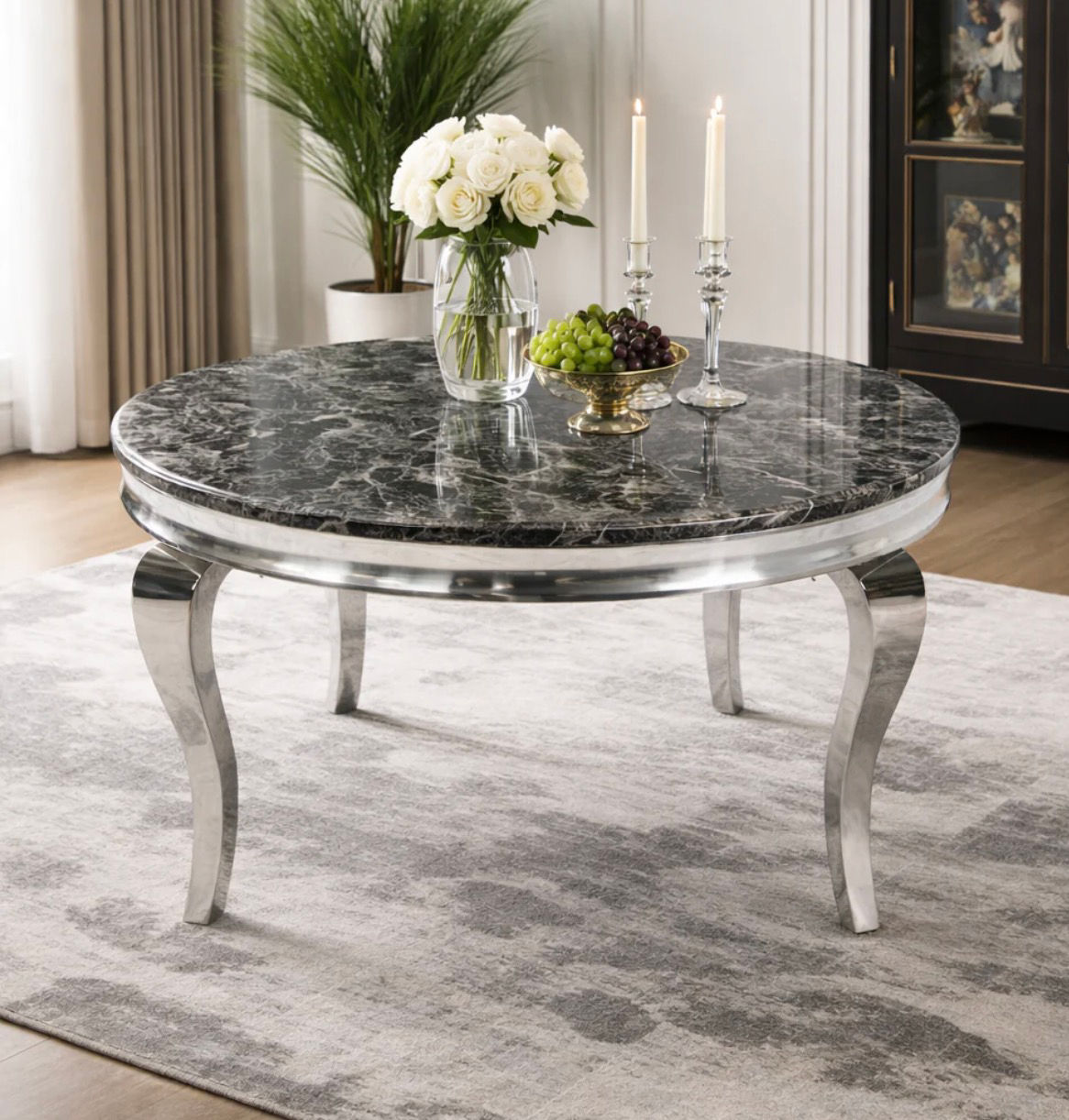 Lewis 1.3 round dining table