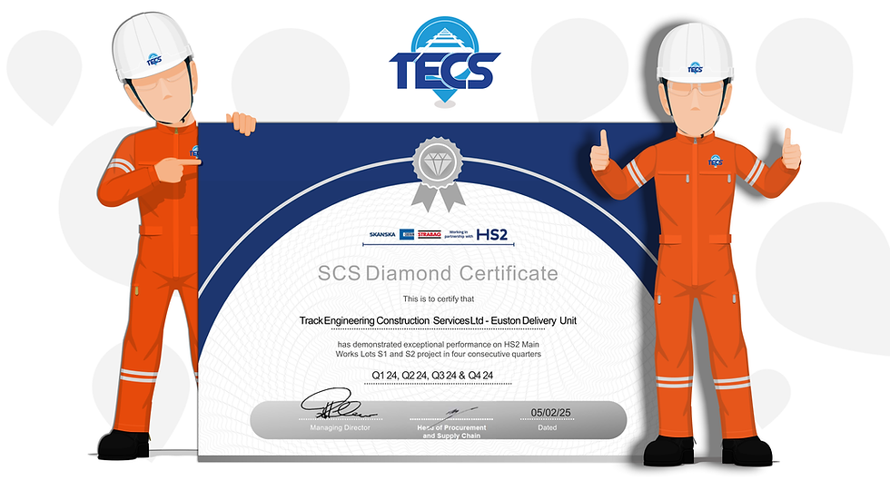 TECS SCS Diamond Certificate