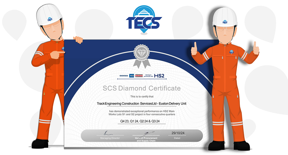 TECS SCS Diamond Certificate