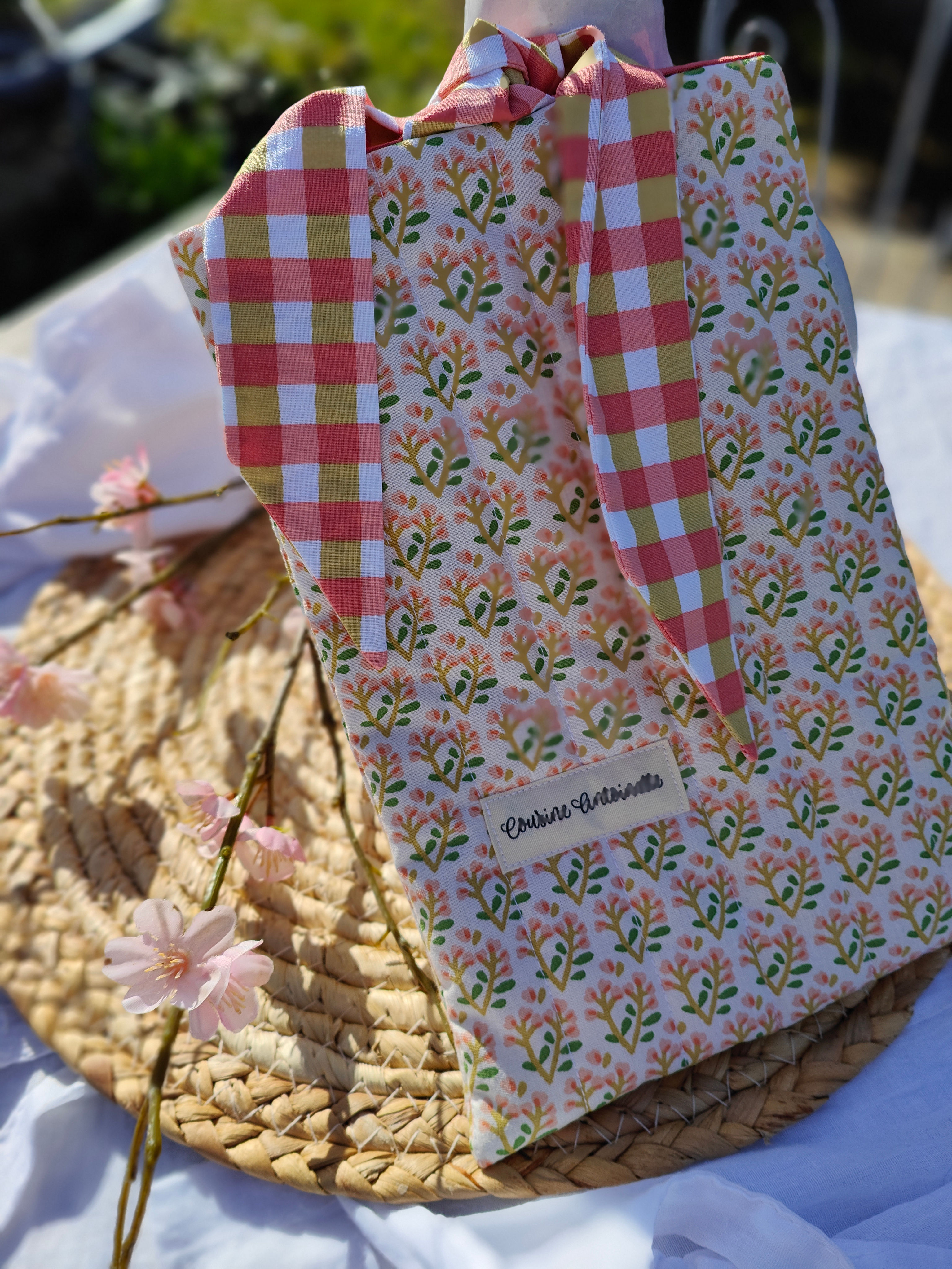 HOUSSE DE LIVRE BROCHE ANISETTE