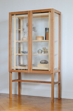 cabinet, vitrinskåp, oak, ek, furniture, wood, trä, trämöbler