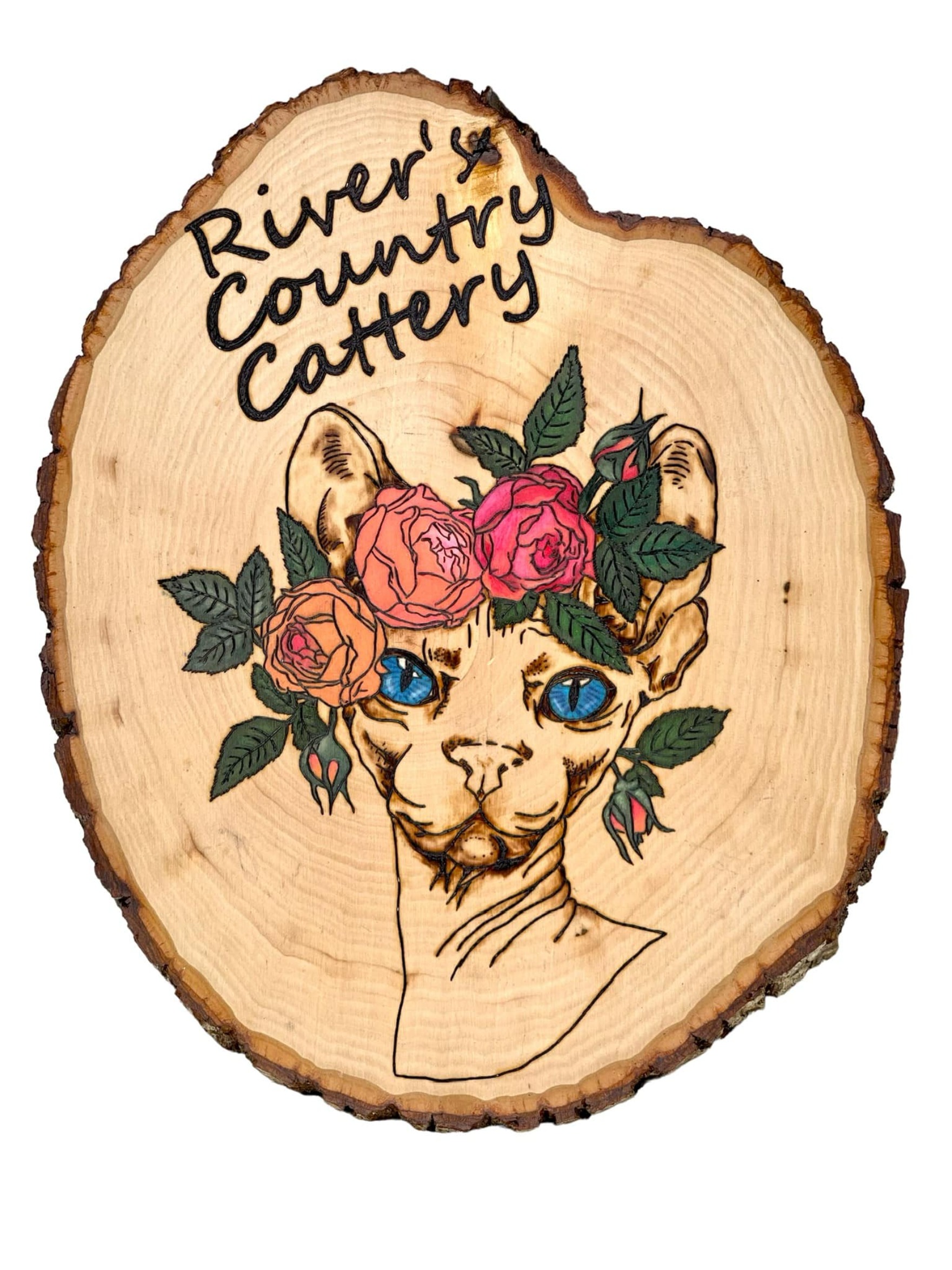 River's Country Cattery logo