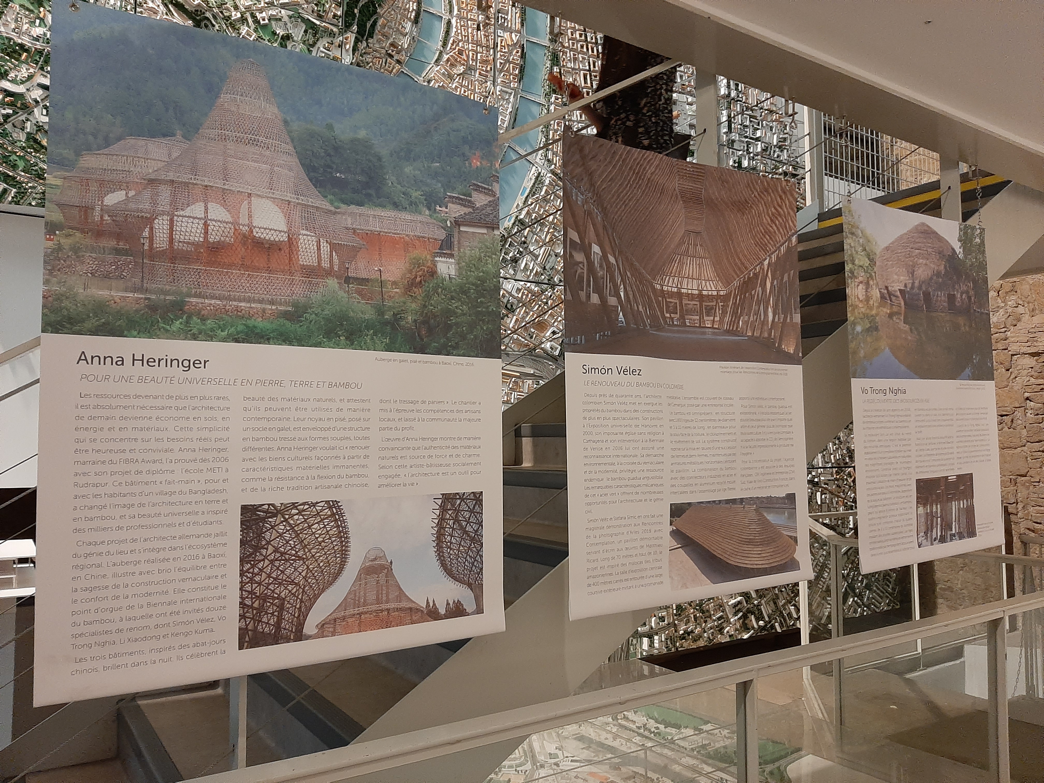 EXPO Architecture en fibres végétales d'aujourd'hui