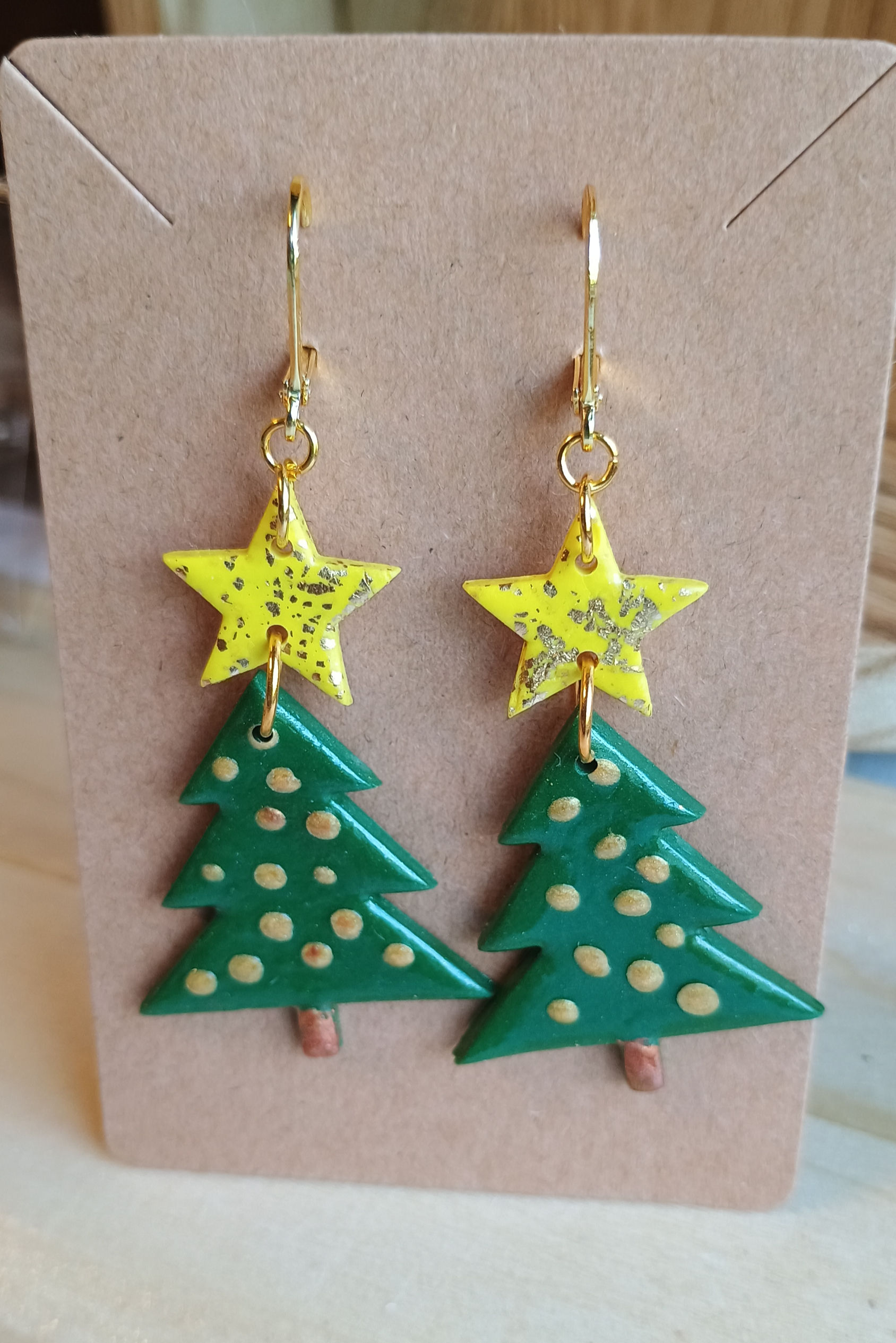 Christmas Tree Earrings