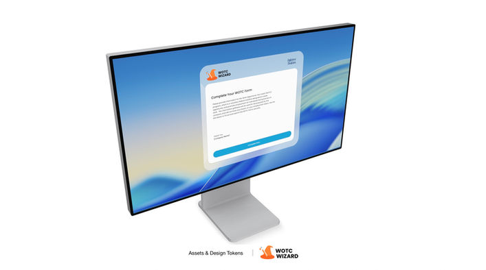 A clean, desktop software interface displaying a corporate web dashboard with analytical data charts, progress bars, processing metrics, and a structural side navigation panel for master administration.