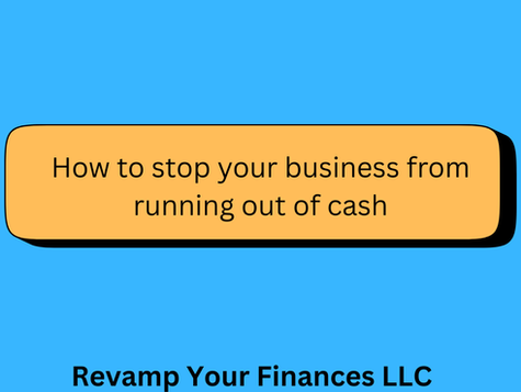How to stop your business from running out of cash