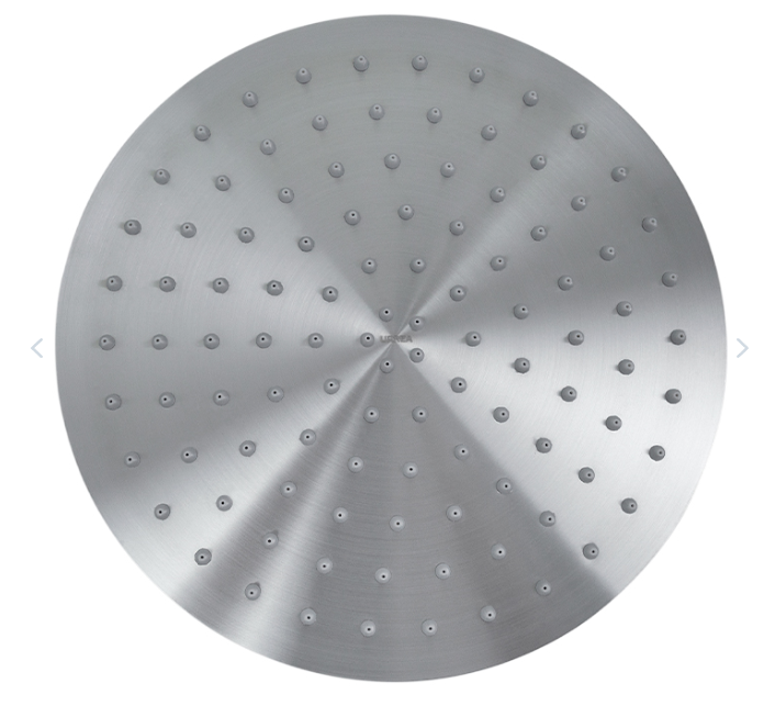 Miniatura: Regadera de plato redonda de 25cm INOX  2225INOX.9