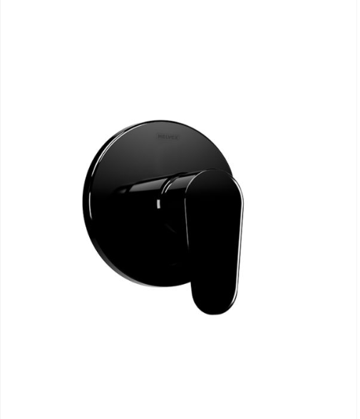 Monomando para regadera sin desviador Century Obsidiana E-708-OB