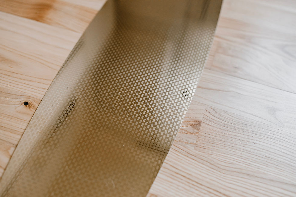 Miniaturbild: Edelstalhl Wandbordüre Ellipse - MEKOR® GOLD